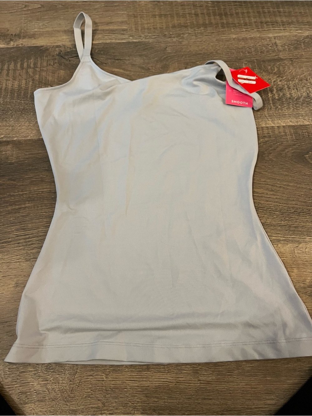 Smooth Camisole Top in Light Gray